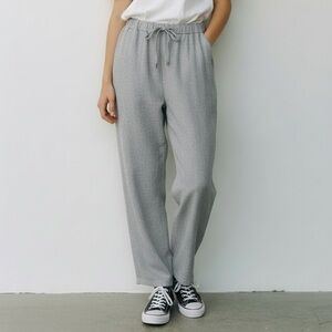 Aritzia The Group Babaton Jimmy Pants Grey XS Wool Cashmere Blend Career Neutral